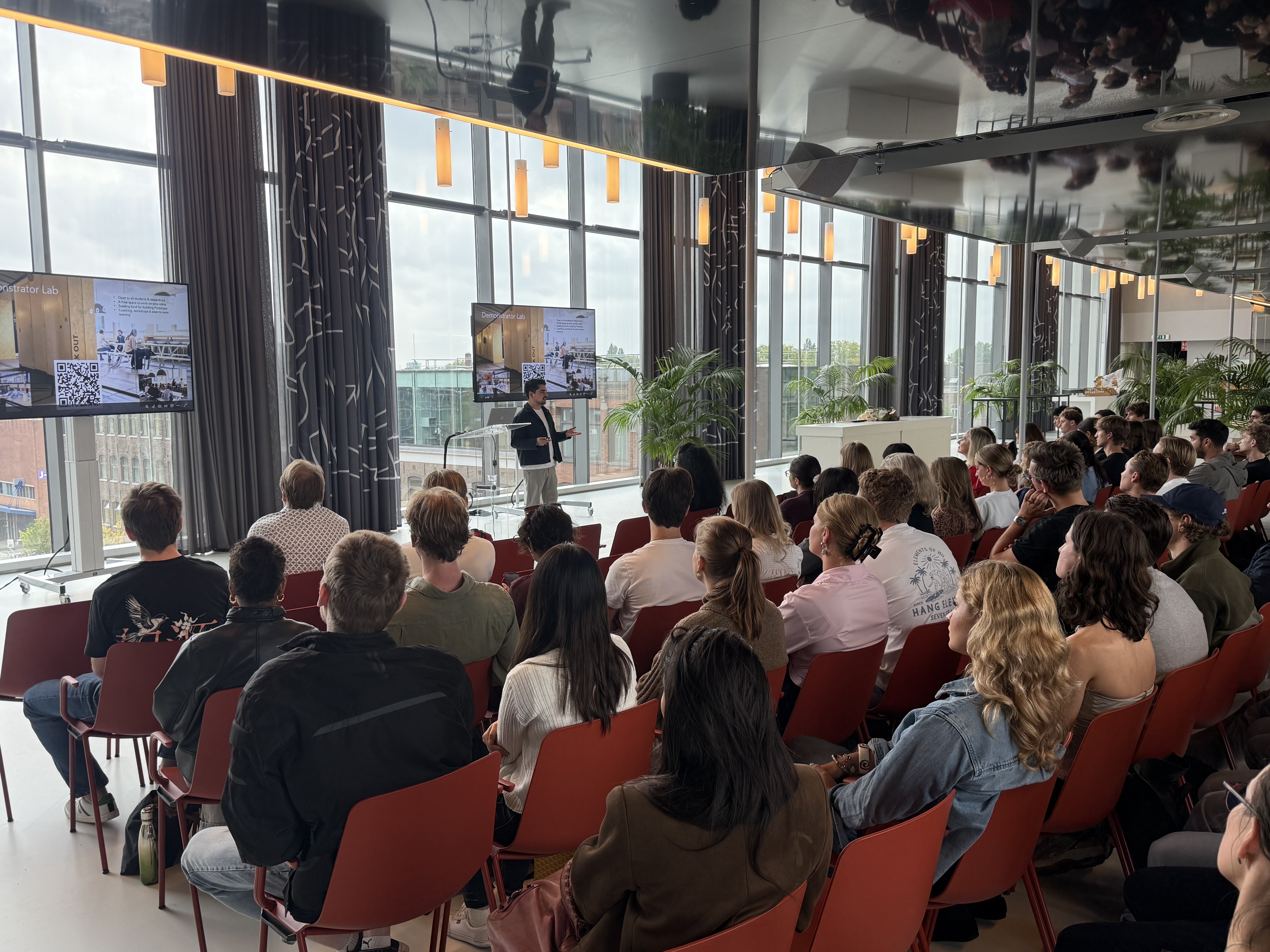 Presenting at University of Amsterdam
